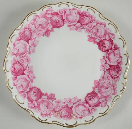 Old Rose Salad Plate