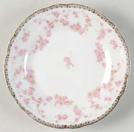 Original Bridal Rose Bread & Butter Plate