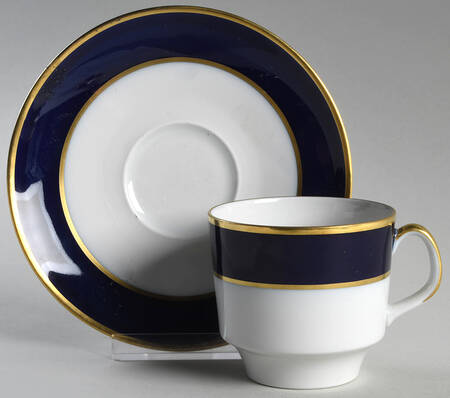 Patrician Flat Cup & Saucer Set