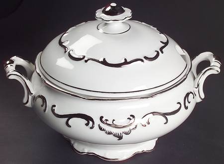 Platinum Elegance Tureen & Lid
