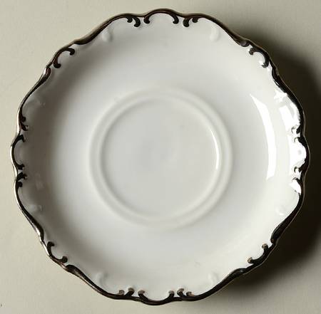 Platinum Elegance Saucer