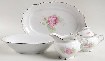 Platinum Radiance 5 Piece Hostess Set