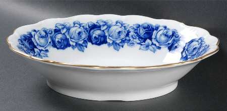 Renaissance 9" Oval Vegetable Bowl