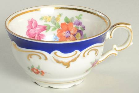 Royal Blue Flat Cup