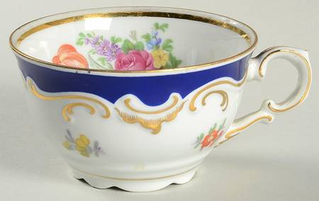 Royal Blue Flat Cup