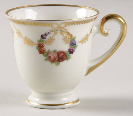 San Luis Rey (Ivory Background) Demitasse Cup