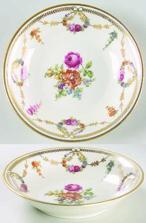 San Luis Rey (Ivory Background) Fruit/Dessert (Sauce) Bowl