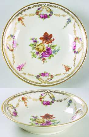 San Luis Rey (Ivory Background) Fruit/Dessert (Sauce) Bowl
