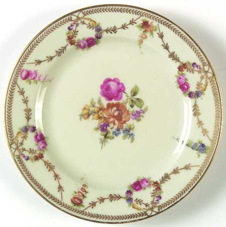 San Luis Rey (Ivory Background) Bread & Butter Plate