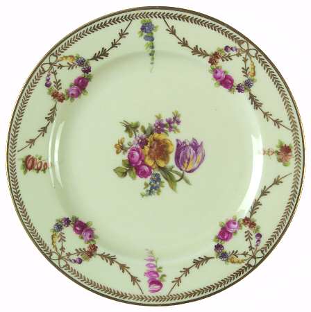 San Luis Rey (Ivory Background) Bread & Butter Plate