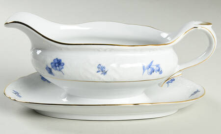SCH1 Gravy Boat with Attached Underplate