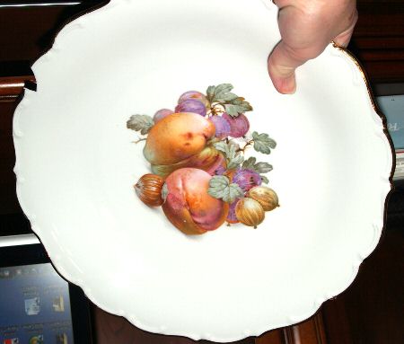SCH16 12" Chop Plate (Round Platter)