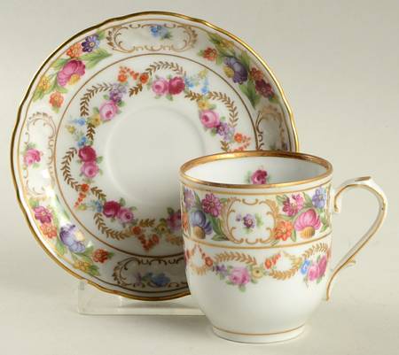 SCH2 Flat Demitasse Cup & Saucer Set