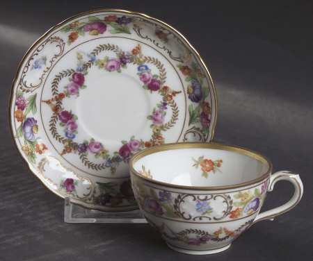 SCH2 Flat Demitasse Cup & Saucer Set