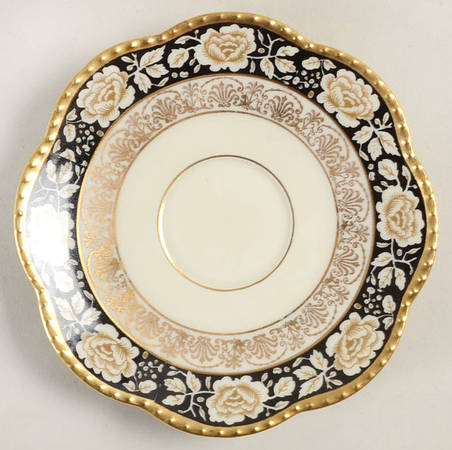 25076 Black Saucer for Demitasse Cup