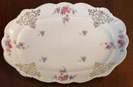 SCH38 12" Oval Serving Platter