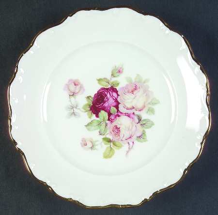 Schumann Rose Bread & Butter Plate