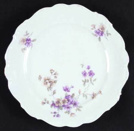 Springtime Lavender Salad Plate