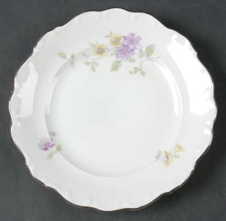 Springtime Lavender Bread & Butter Plate