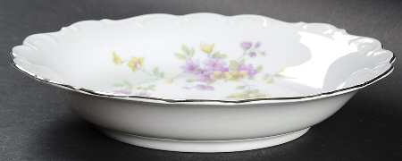 Springtime Lavender Coupe Soup Bowl