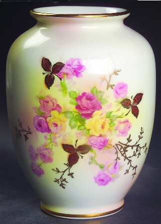 Sunset Rose 6" Vase