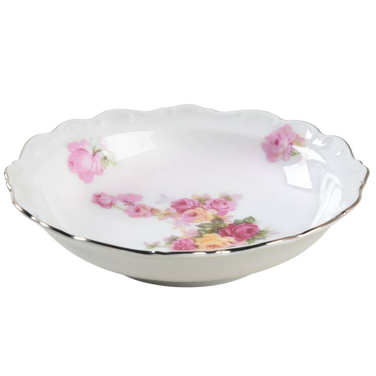 Victorian Rose Fruit/Dessert (Sauce) Bowl