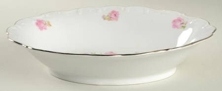 Victorian Rose 9" Oval Vegetable Bowl