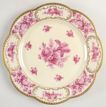 Vienna Rose Luncheon Plate
