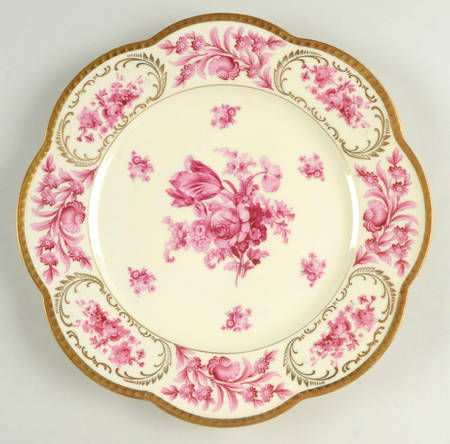 Vienna Rose Large Dinner Plate
