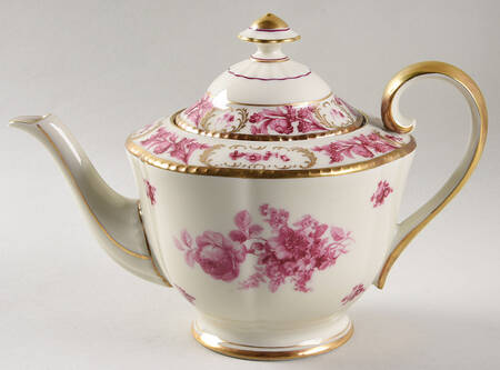 Vienna Rose Teapot & Lid