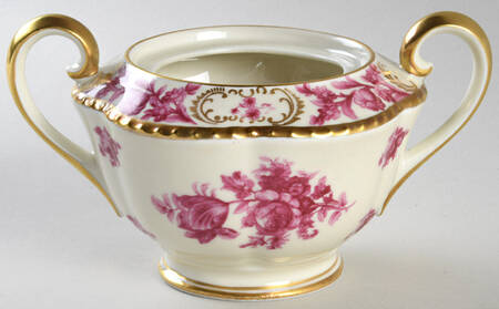 Vienna Rose Sugar Bowl No Lid