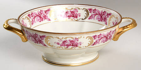 Vienna Rose Round Vegetable No Lid