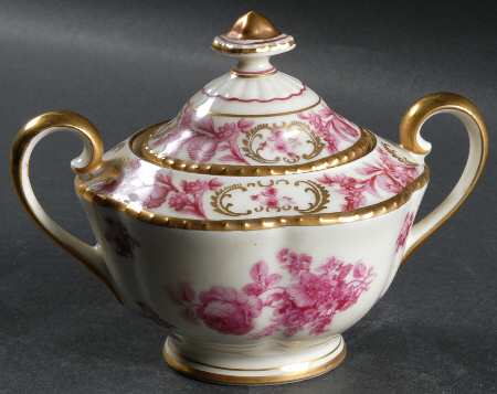 Vienna Rose Sugar Bowl & Lid