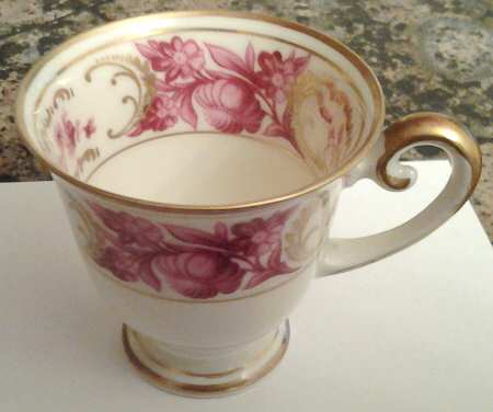 Vienna Rose Footed Demitasse Cup