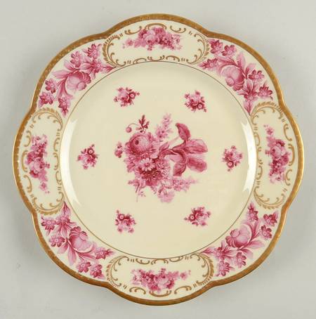 Vienna Rose Salad Plate