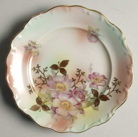 Wild Rose (Scallop, Rim, Embossed) Bread & Butter Plate