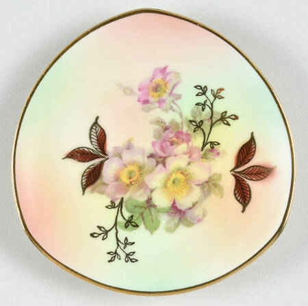 Wild Rose (Smooth) 4" Trinket Tray