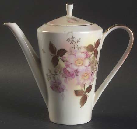 Wild Rose (Smooth) Mini Coffee Pot & Lid