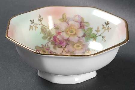 Wild Rose (Smooth) Open Sugar Bowl
