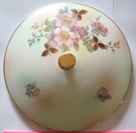 Wild Rose (Smooth) Lid for 6" Candy Box