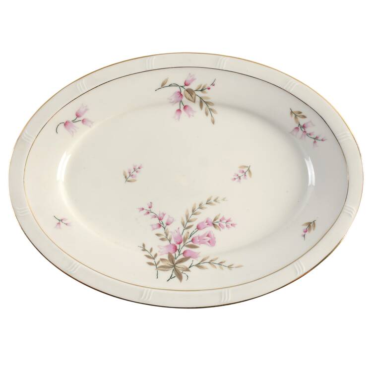 Laura 12" Oval Serving Platter