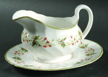 Chatsworth Gravy Boat with Attached Underplate by Susie Cooper