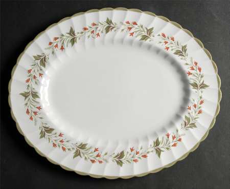 Chatsworth 13" Oval Serving Platter