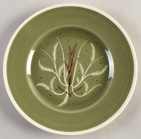 Chinese Fern Green Salad Plate