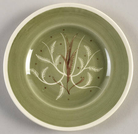 Chinese Fern Green Bread & Butter Plate