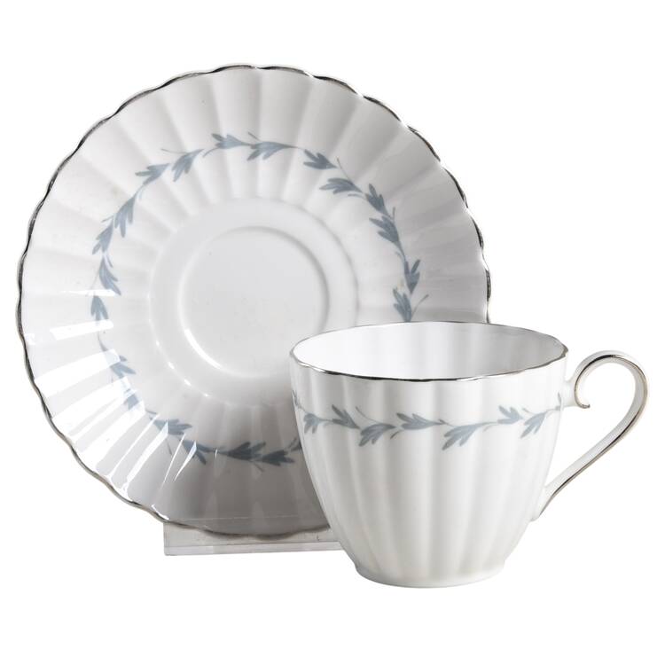 Penelope Flat Cup & Saucer Set