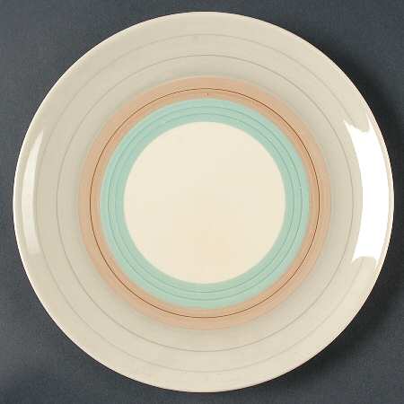 Wedding Ring Coupe Luncheon Plate