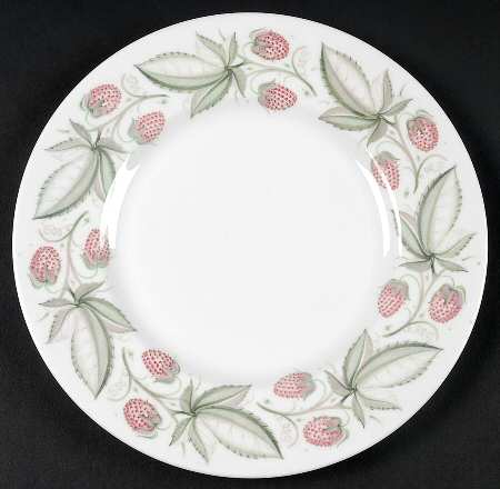 Wild Strawberry Salad Plate by Susie Cooper