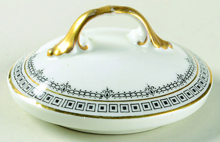 Domino Lid for Sugar Bowl