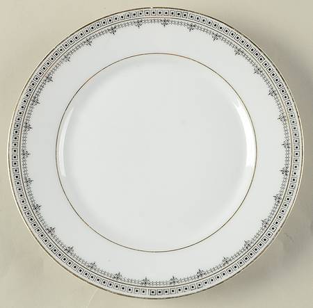 Domino Salad Plate